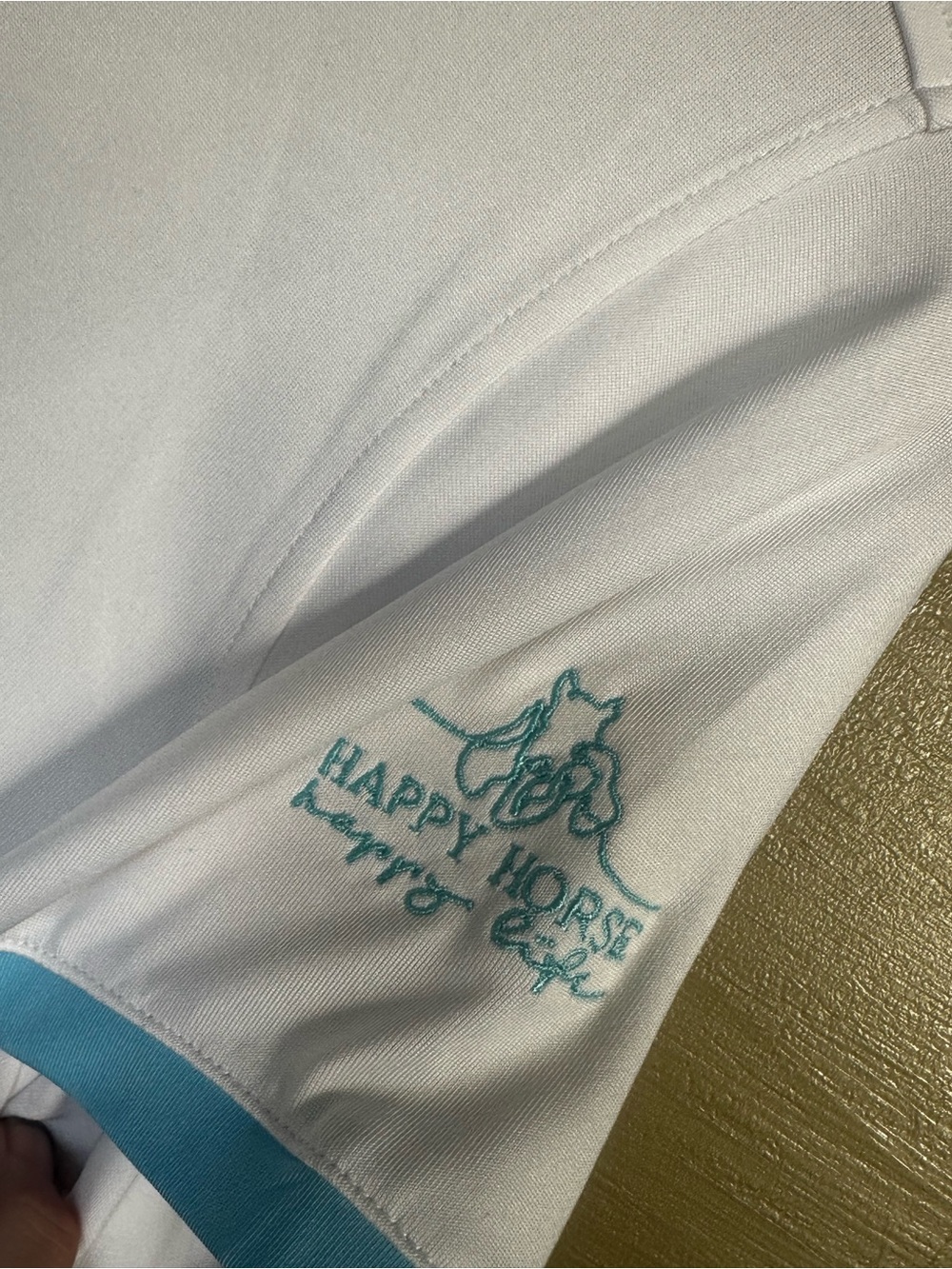Happy Horse Happy Life Equestrian Linda Parelli Polo Top - Picture 6 of 8
